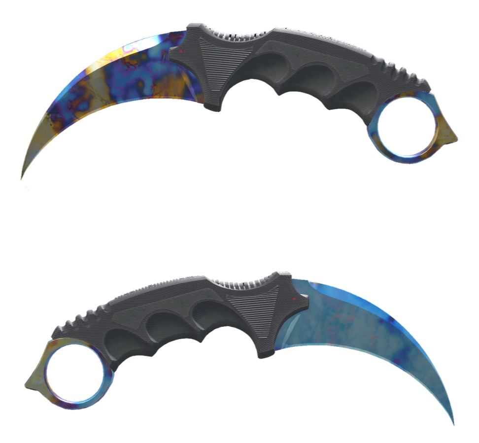 Gold Gem Karambit In-Game Gold Gem Karambit In Game Screenshot